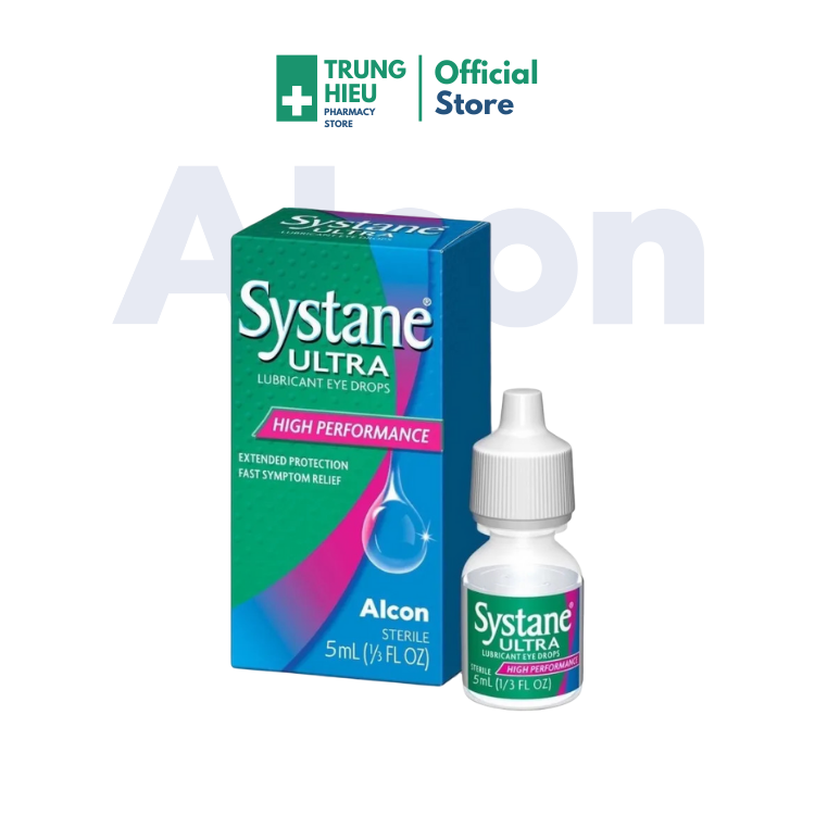 5ml - nước nhỏ mắt - systane ultra - dưỡng ẩm, giảm kích ứng mắt - sản phẩm chính hãng