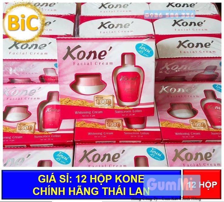 [Chuẩn Công Ty]Combo sỉ 12 hộp kem kone Thái Lan CHÍNH HÃNG