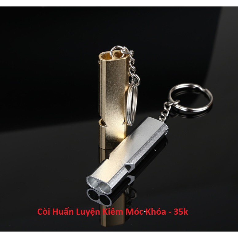 Còi huấn luyện cho chim săn, vẹt, chó, mèo...