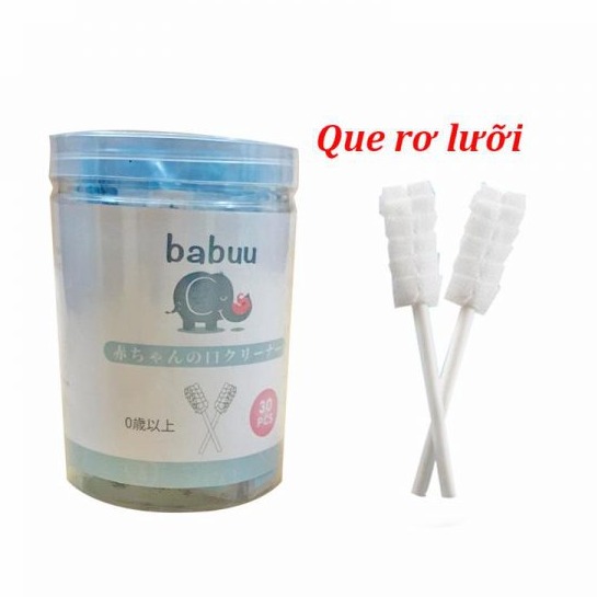 Que rơ lưỡi cho bé hộp 30 chiếc
