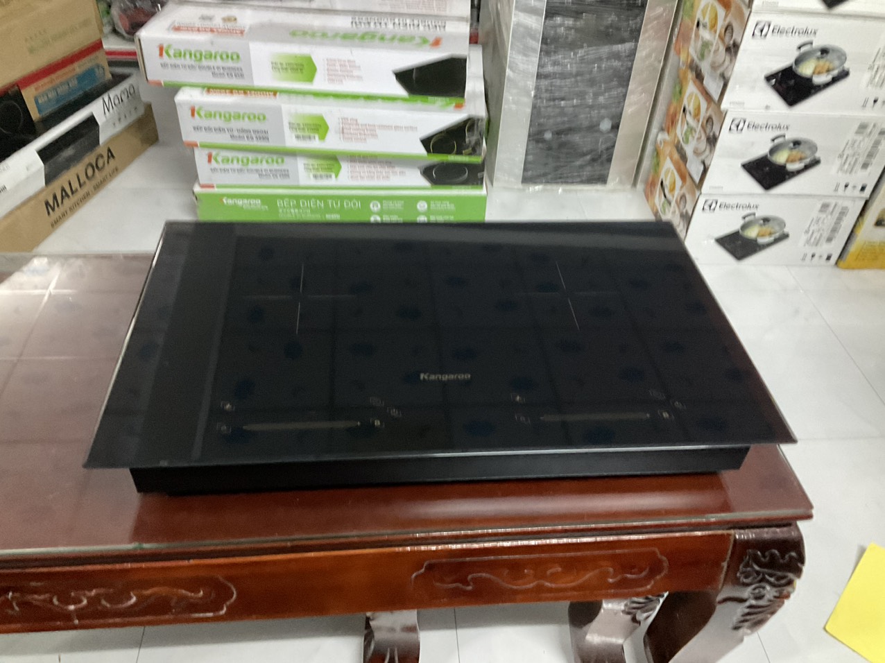 Bếp từ đôi lắp âm Kangaroo KG856i Thái Lan - Hàng trưng bày