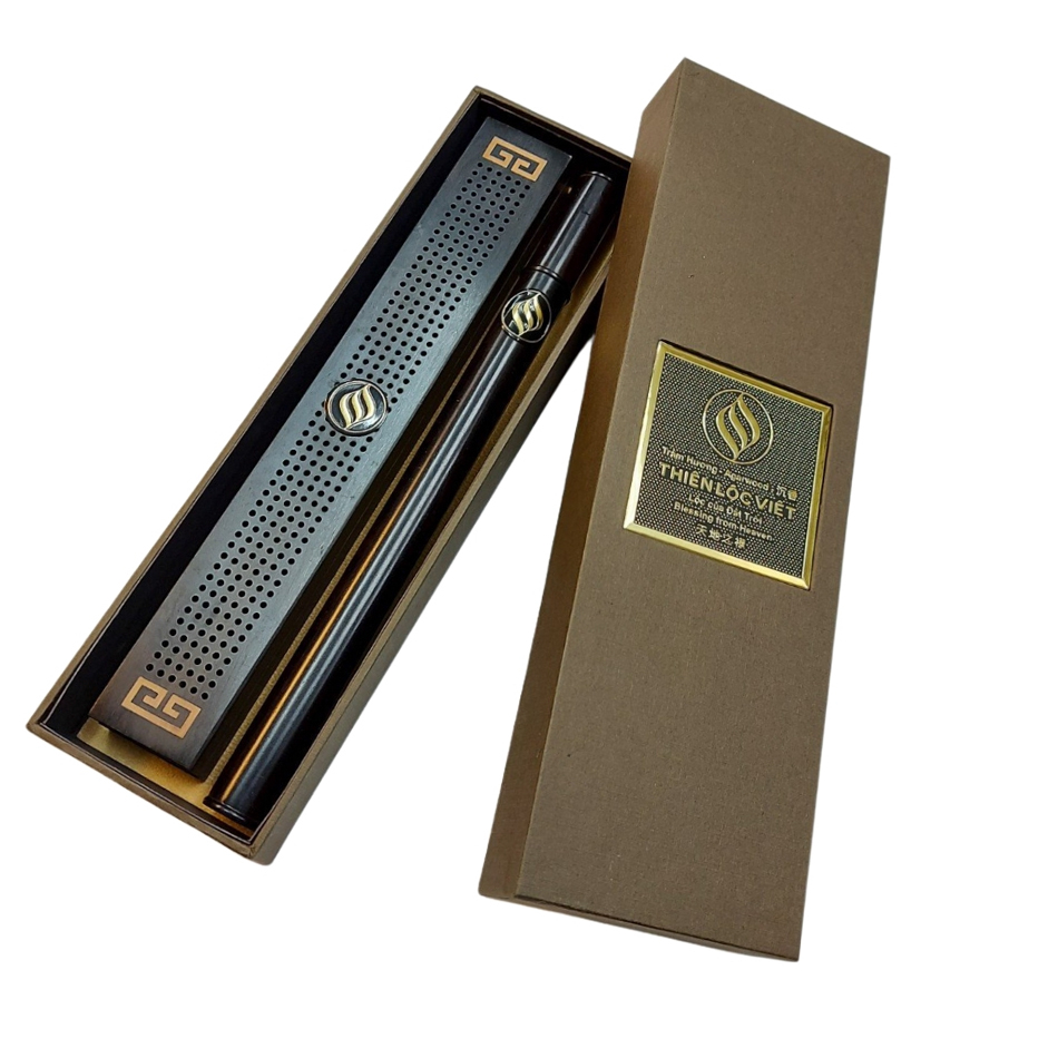 Bộ Trầm hương Lộc phát đặc biệt TLV72 - Thiết kế sang trọng - Hương thơm mạnh mẽ