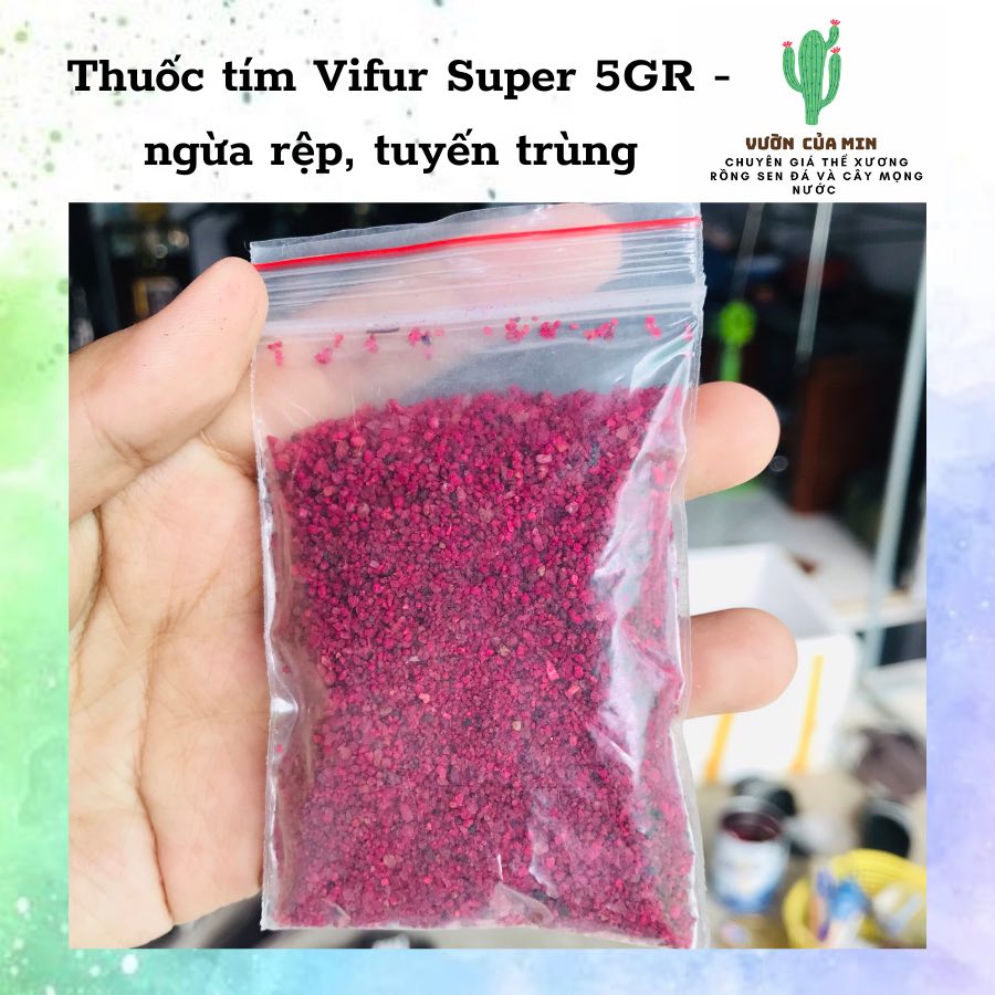 Việt Vifu Super 5Gr rải gốc phòng trừ rệp, tuyến trùng, sâu đục thân