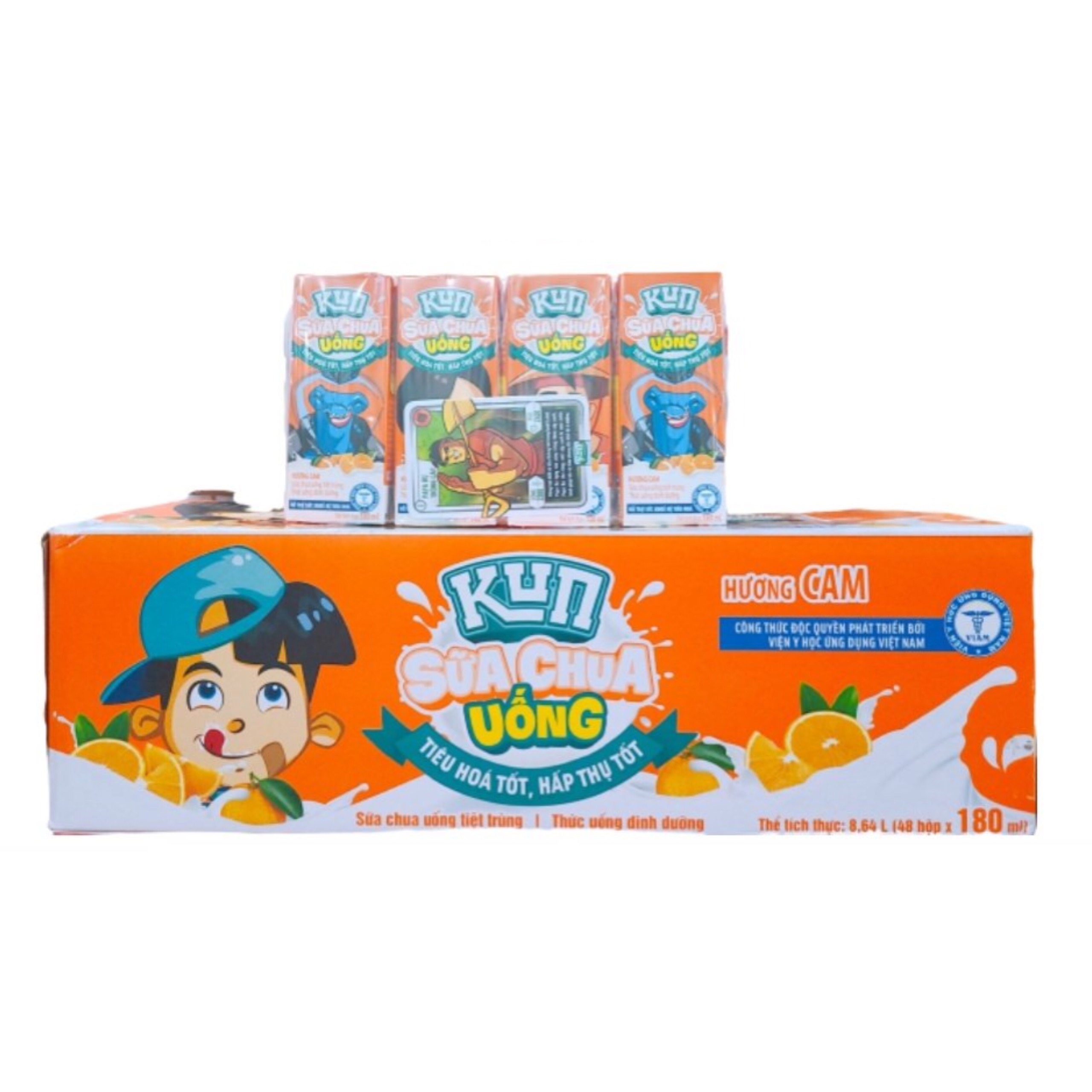 Sữa chua uống kun hương cam 180ml