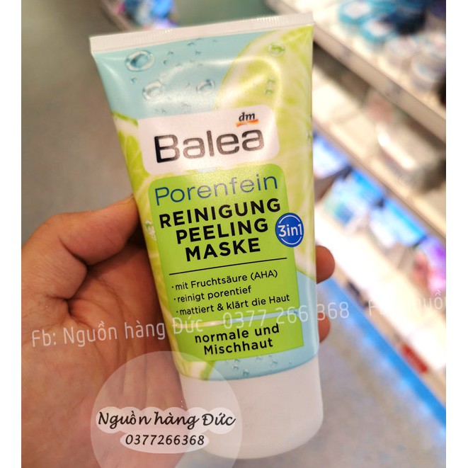 SỮA RỬA MẶT BALEA TỪ CHANH TƯƠI 3IN1 - NGUỒN HÀNG ĐỨC