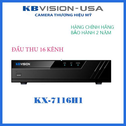 Đầu ghi hình 16 kênh 5 in 1 kbvision kx-7116h1