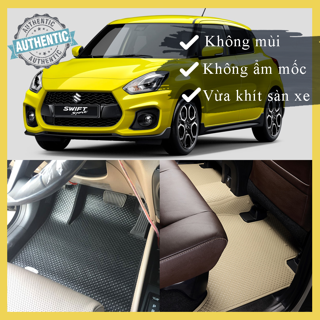 Thảm lót sàn cao su Kata cho xe Suzuki Swift