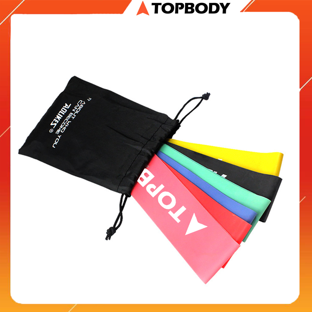 Dây miniband, dây đàn hồi kháng lực tập cơ mông đùi TOPBODY - T1 - MIBAND001