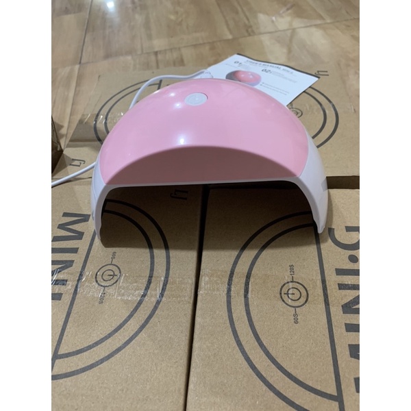 Máy hơ gel mini dùng Sơn gel led nail 48W mau khô