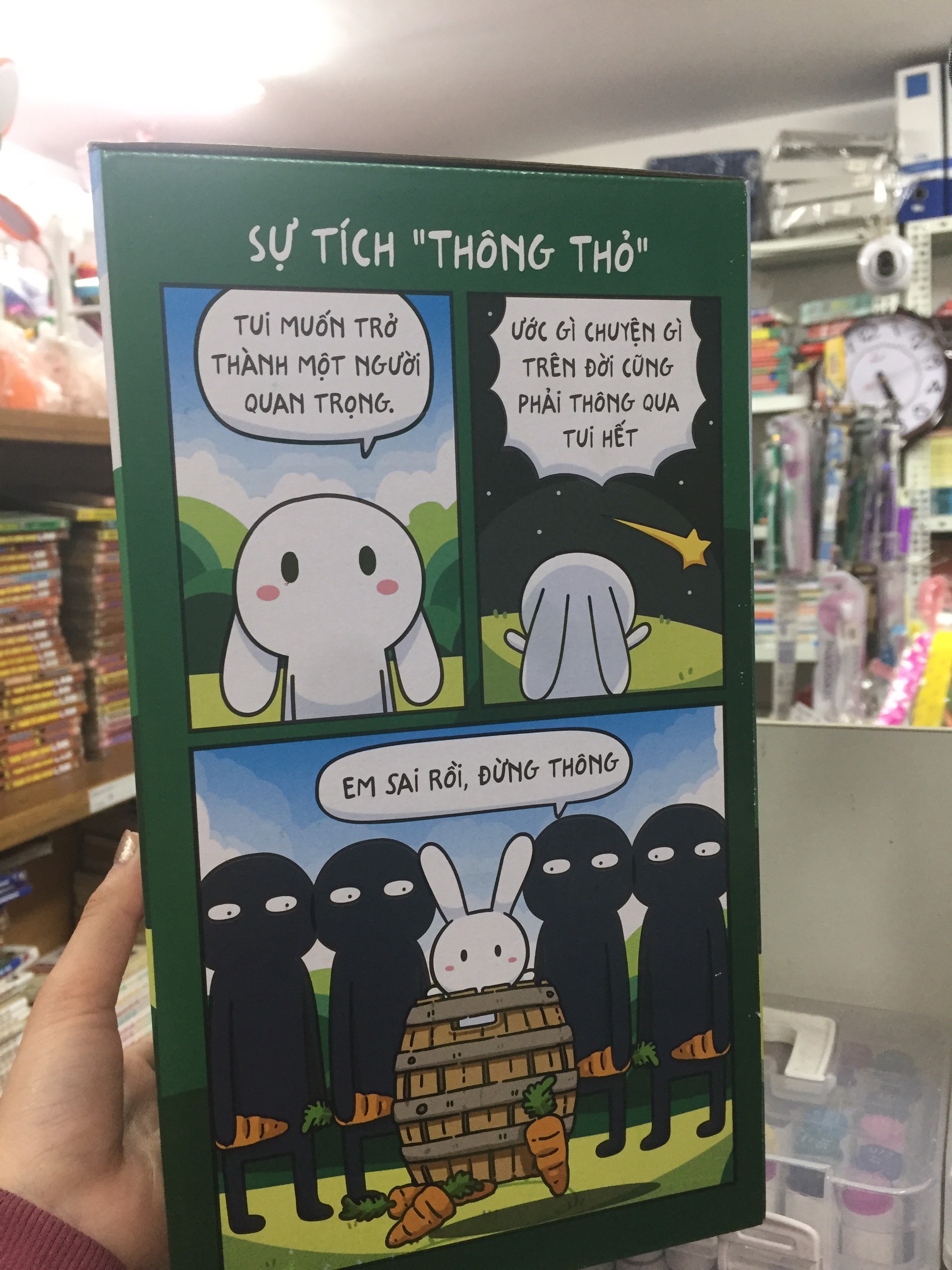 Thông Thỏ - Trò chơi thách thức nhân phẩm từ Thỏ Bảy Màu