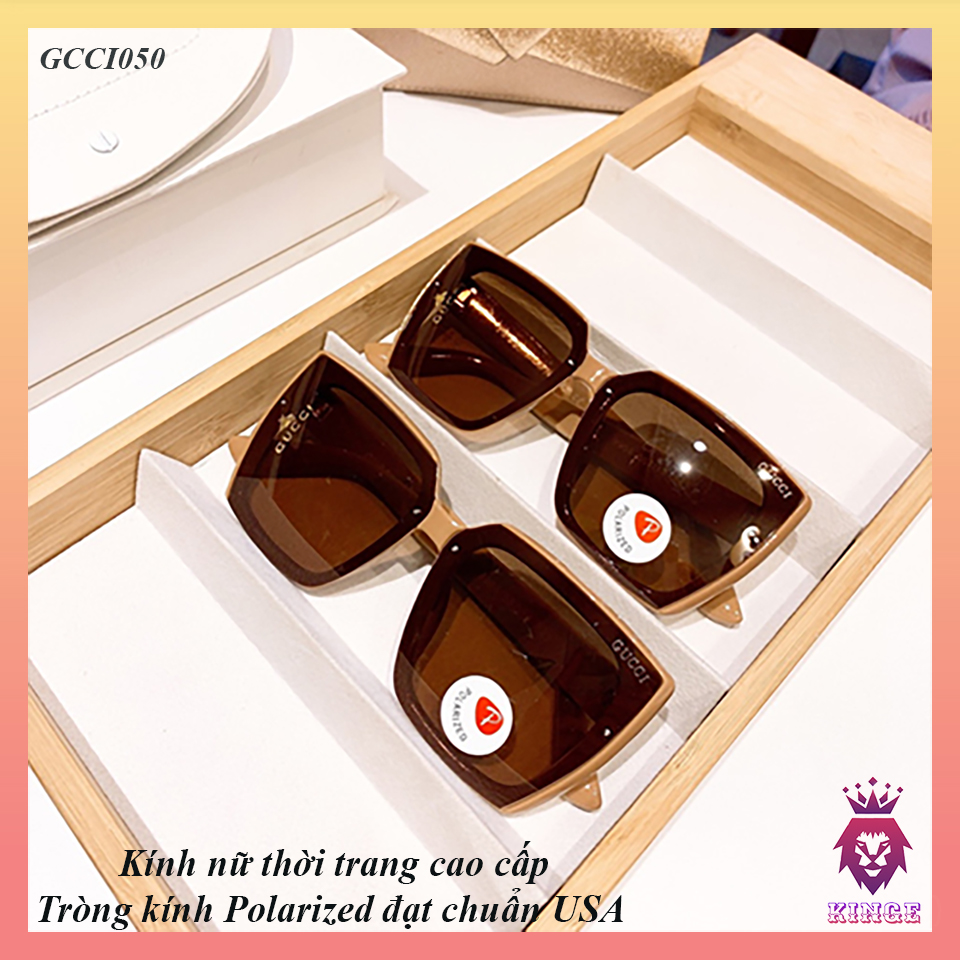 [HCM][HÀNG MỚI VỀ] KÍNH RÂM NỮ THỜI TRANG CAO CẤP - TRÒNG POLARIZED TRÁNH TIA CỰC TÍM BẢO VỆ MẮT - GCCI050
