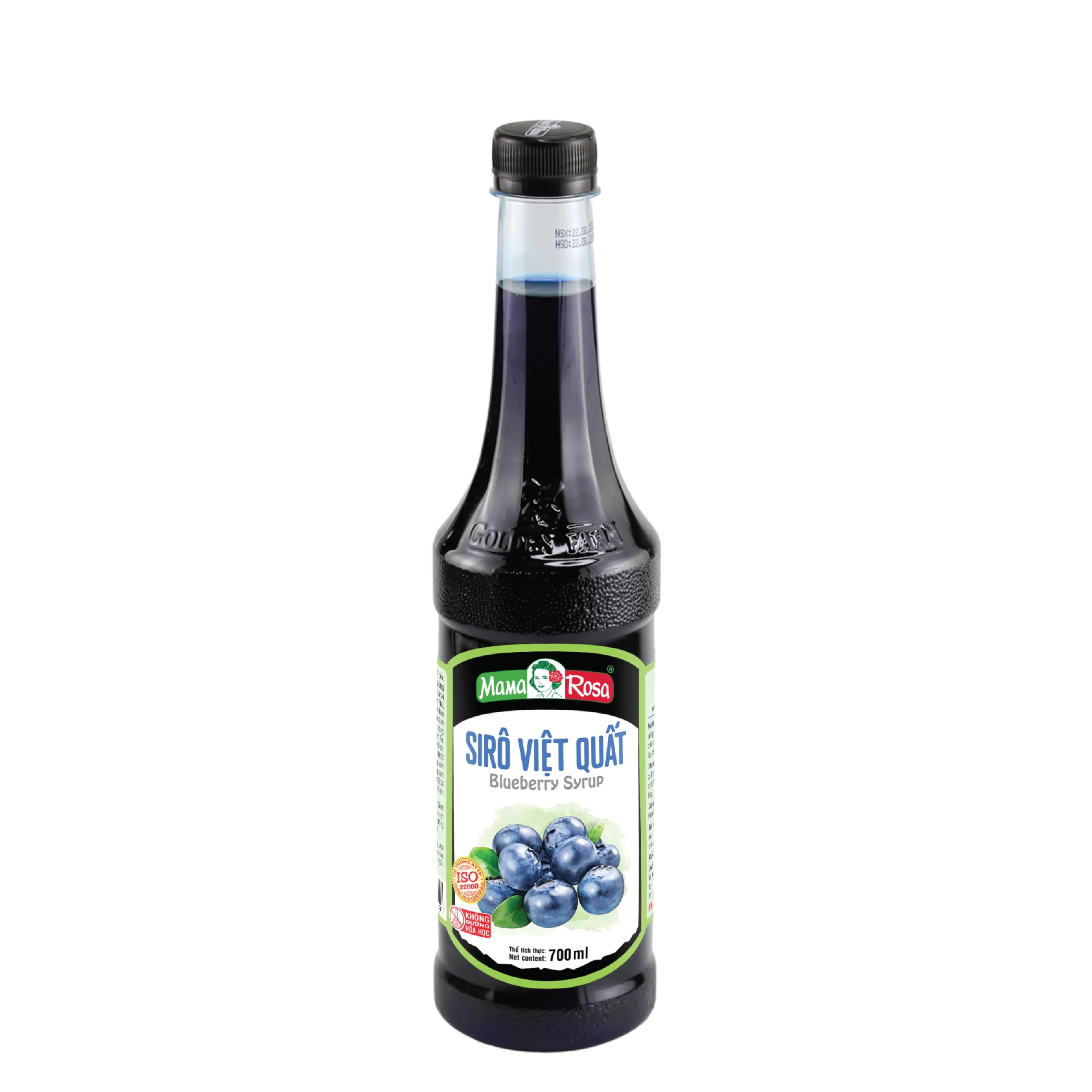 Siro Mama Rosa việt quất 700ml siro trà sữa, siro golden farm