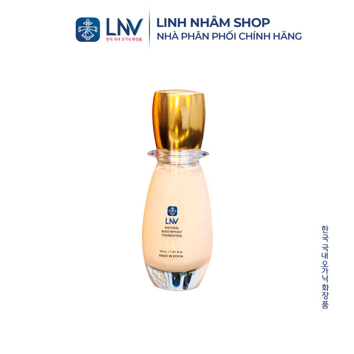 Kem nền cao cấp organic Hàn Quốc LNV 30ml