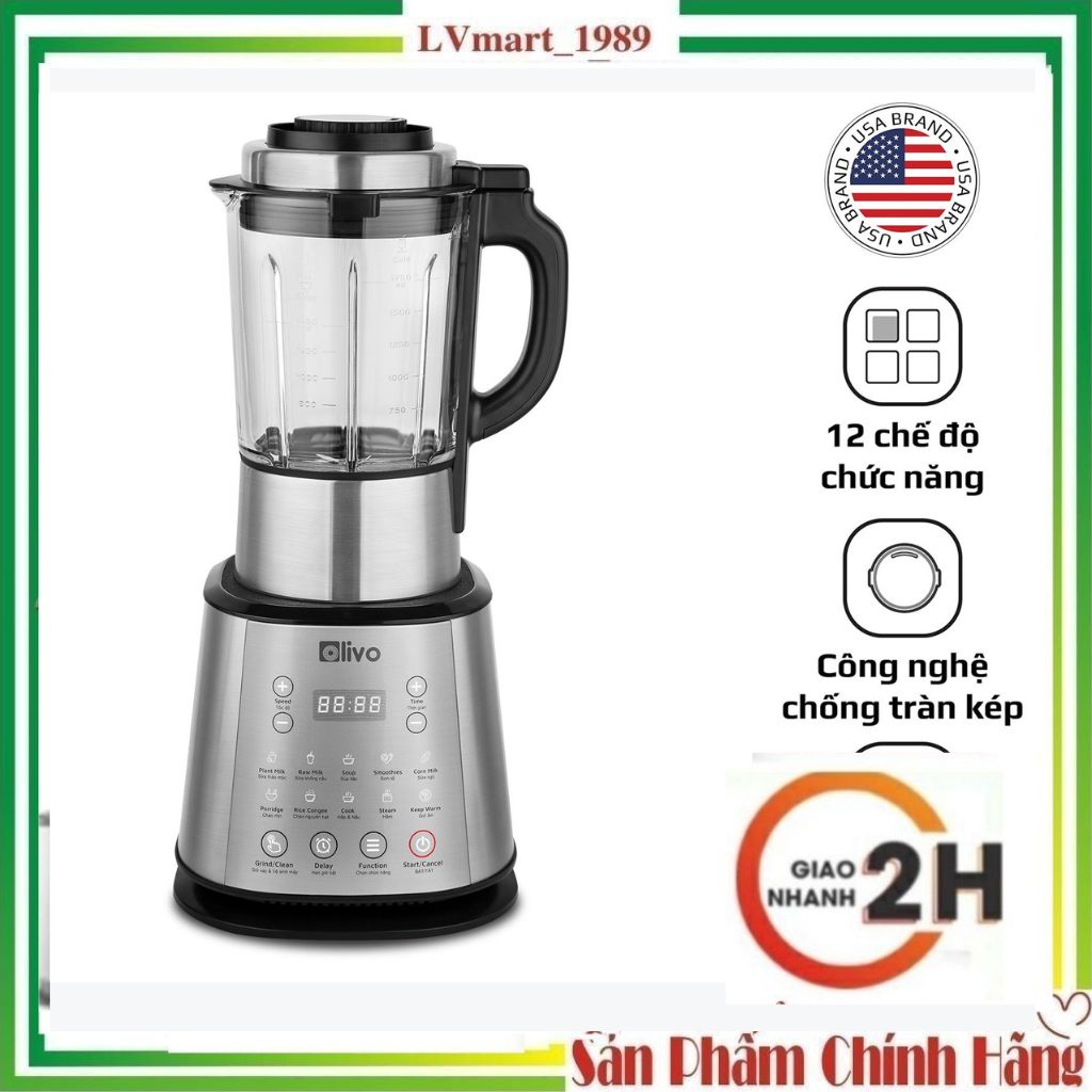 Máy làm sữa hạt olivo x20 - chính hãng thương hiệu mỹ