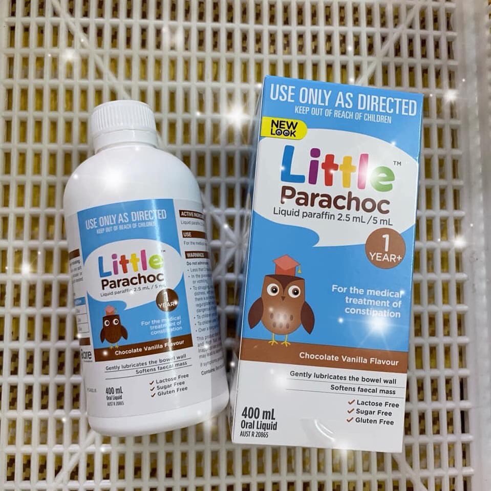 Siro trị táo bón cho trẻ từ 1 tuổi Little Parachoc - 400ml