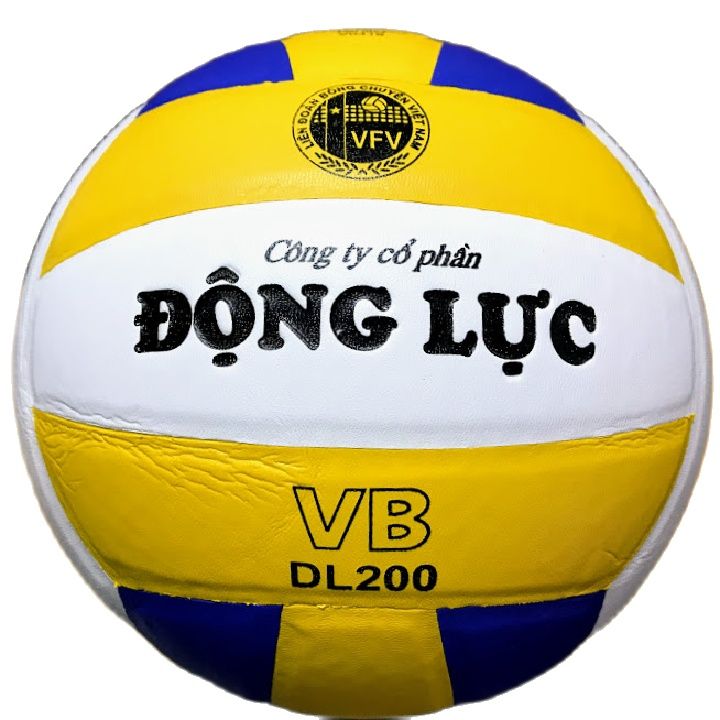 Bóng chuyền Động Lực DL200 - 01 quả bóng kèm kim bơm và lưới đựng bóng