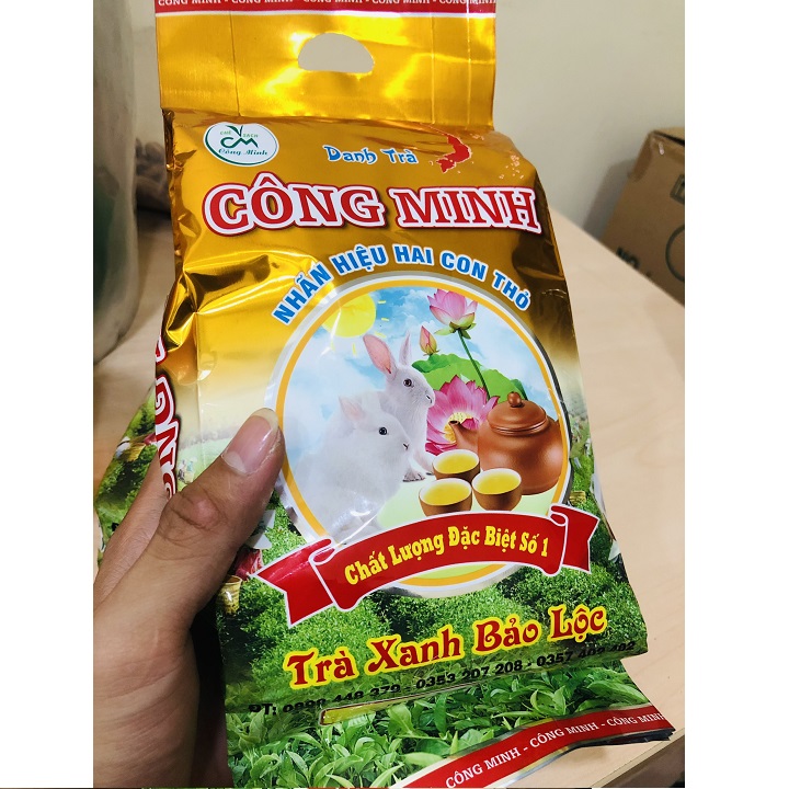 [HCM]TRÀ CÔNG MINH LÀI HIỆU HAI CON THỎ 200G