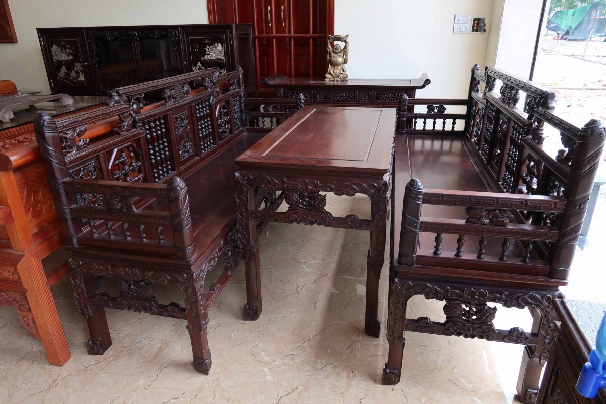 Bàn ghế trường kỷ mã số tk02