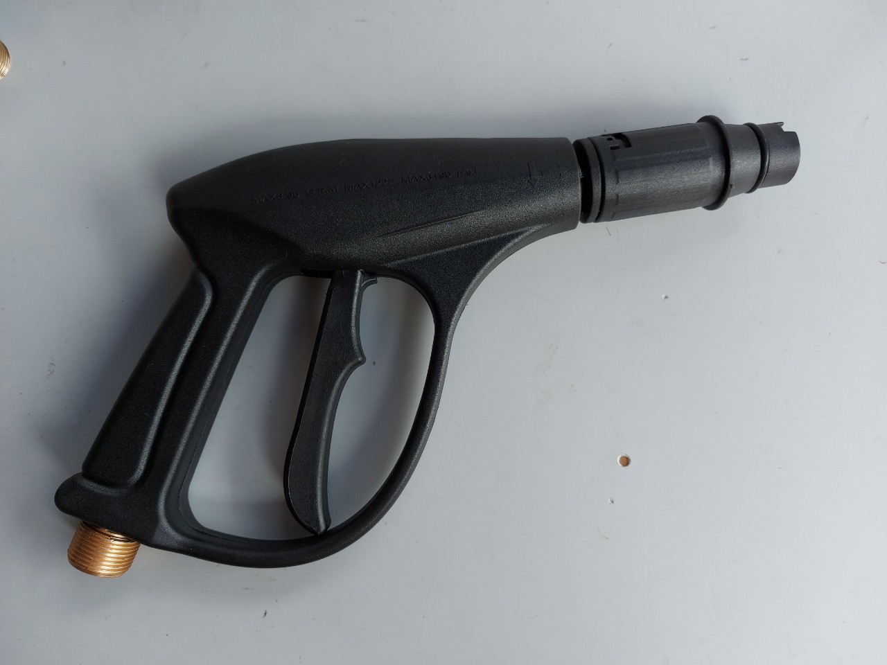 Súng xịt - súng rửa xe áp lực cao mini cho máy xịt rửa áp lực cao (Ren ngoài 22mm). đầu chỉnh tia