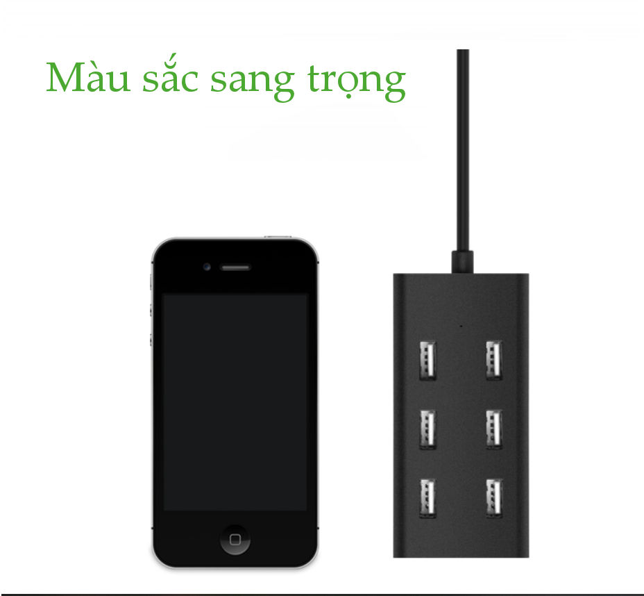 Bộ chia USB 2.0 ra 7 cổng, hỗ trợ mở rộng cổng USB 2.0 cho máy tính, laptop, dài 1m UGREEN CR133 30374 Bộ chia USB 2.0 ra 7 cổng, hỗ trợ mở rộng cổng USB 2.0 cho máy tính, laptop, dài 1m UGREEN CR133 30374