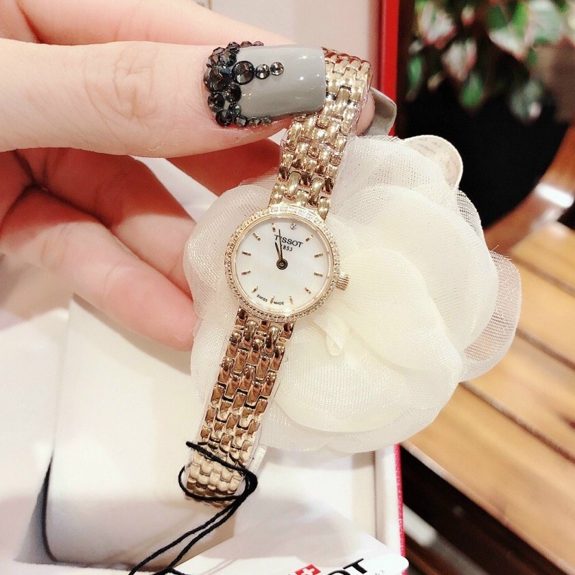 [HCM]Đồng hồ nữ mặt tròn TI$$OT T058.109.33.118.00 size 20mm - FULLBOX đồng hồ nữ dây kim loại đồng hồ nữ chống nước đồng hồ nữ cao cấp