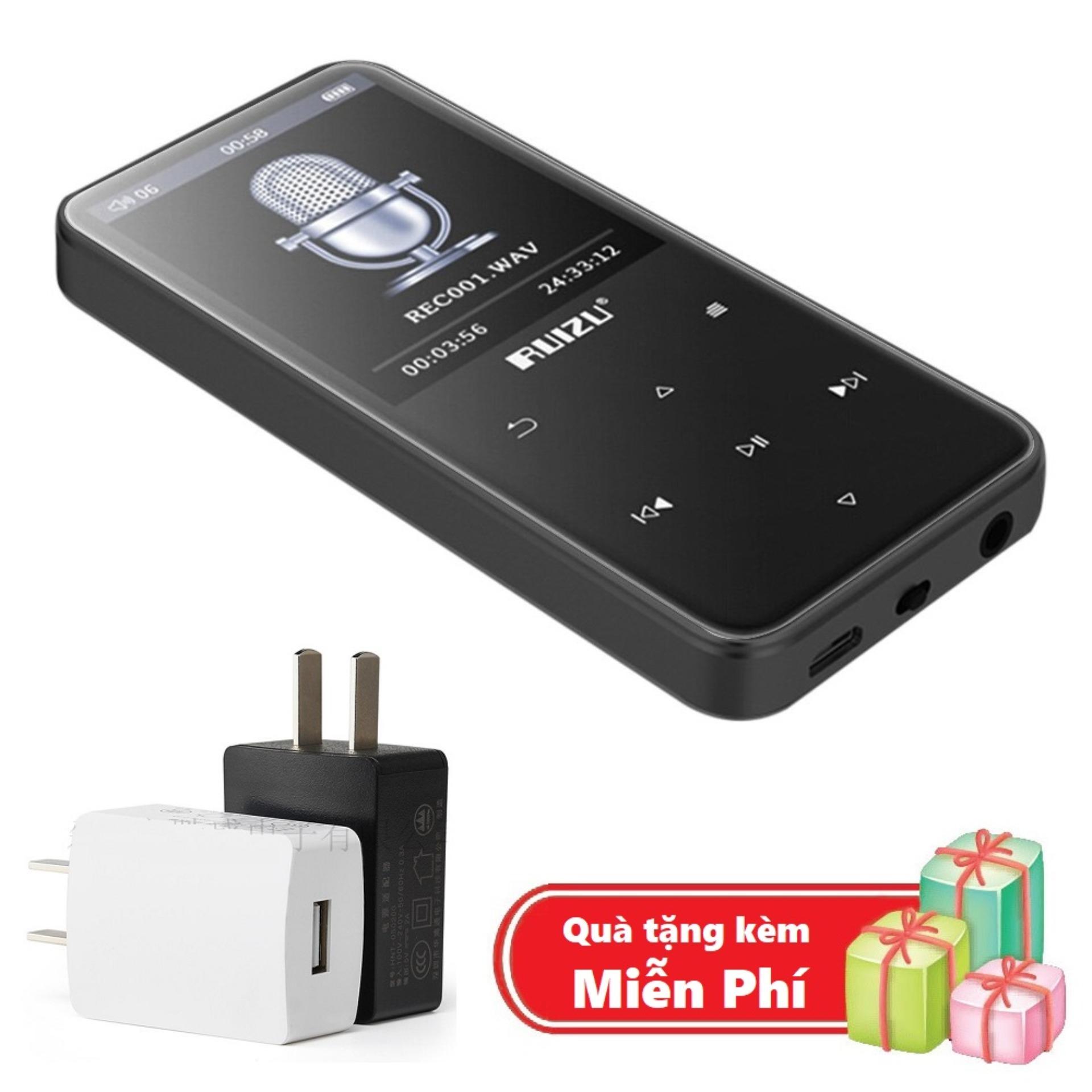Máy nghe nhạc bluetooth ruizu d10 - hifi music player ruizu d10 - bộ nhớ trong 8g hỗ trợ thẻ nhớ lên đến 128g