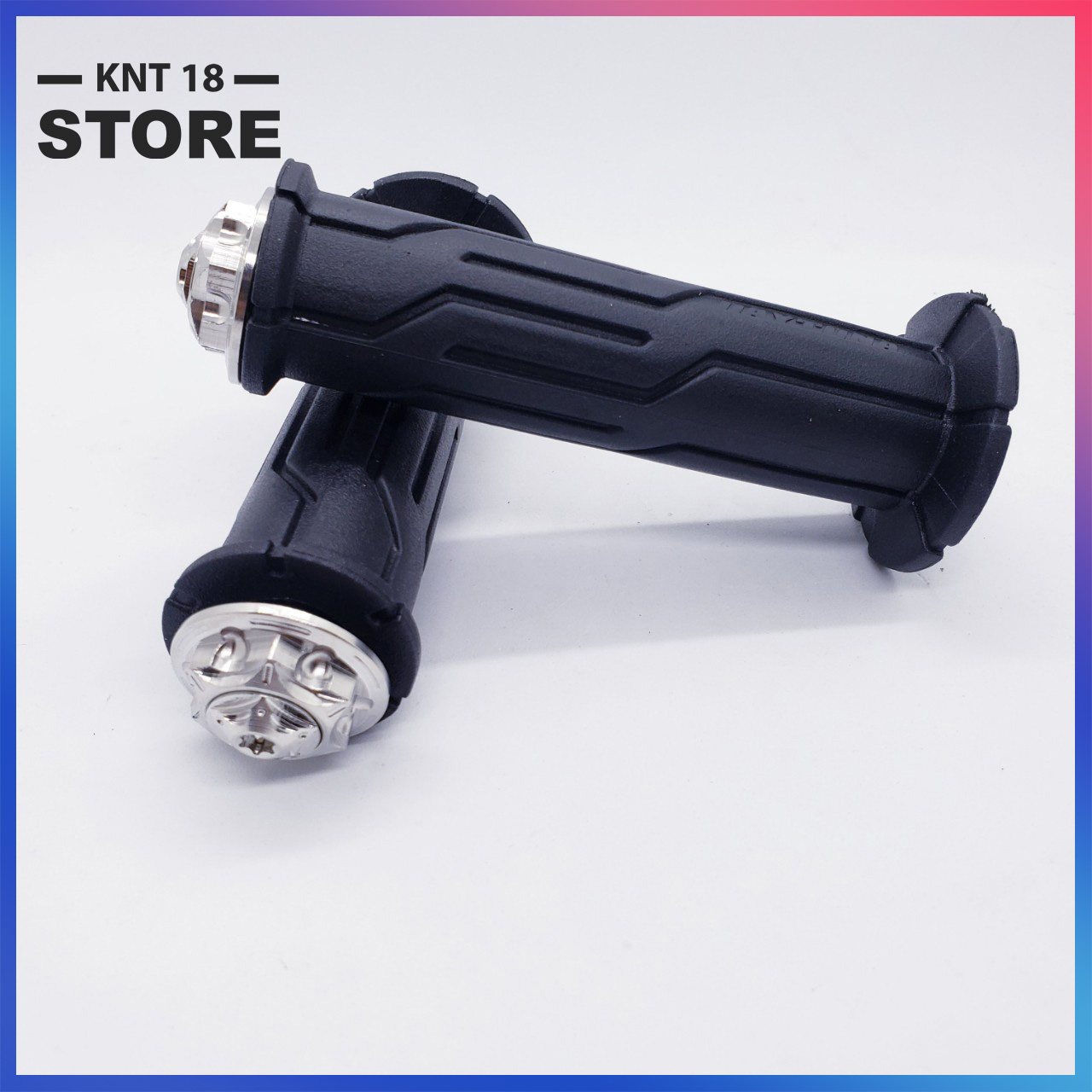 Combo bao tay daytona line có gù salaya inox 304 s3 gắn xe máy exciter winner wave sirius...