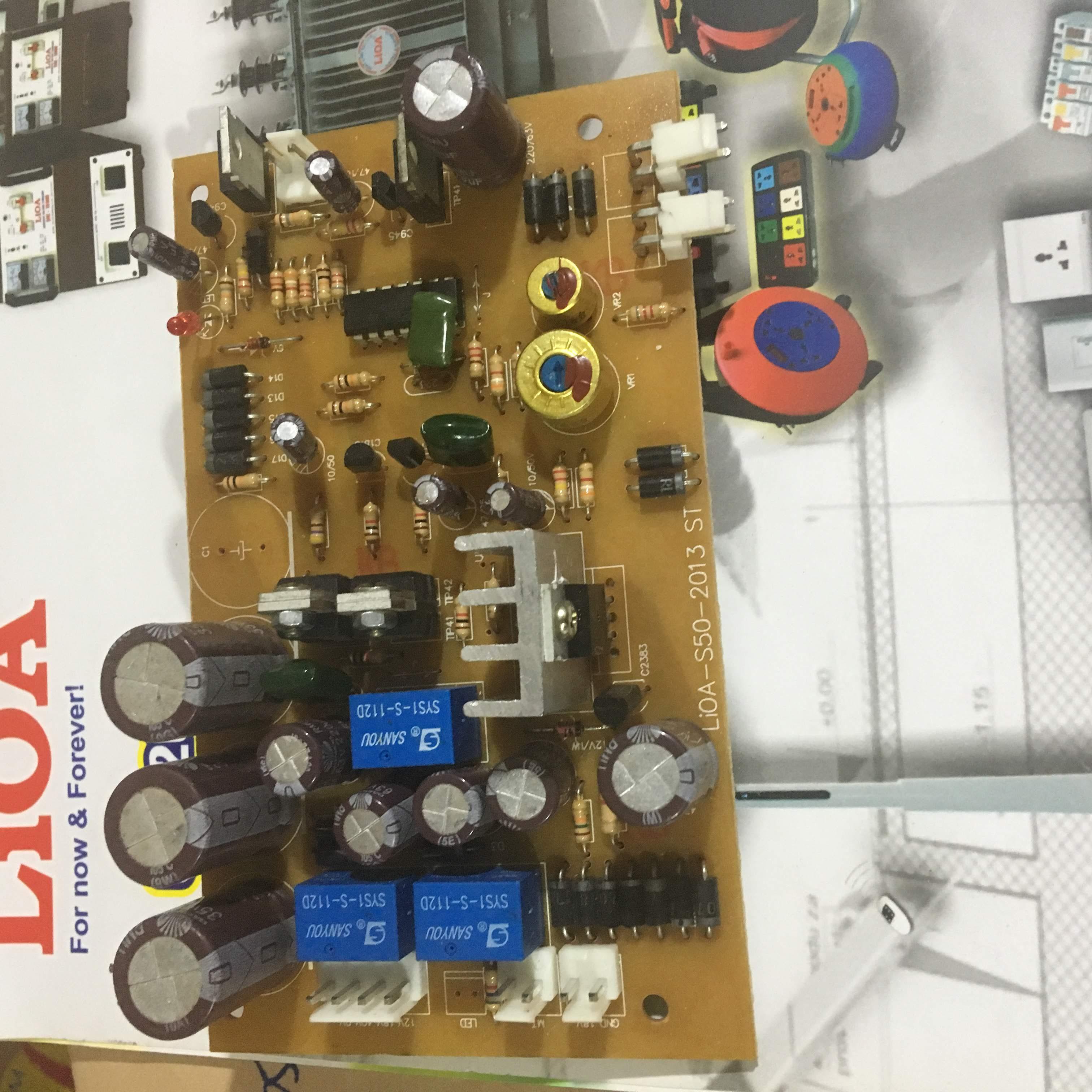 Bo mạch ổn áp lioa dải điện áp 50v - Mạch lioa