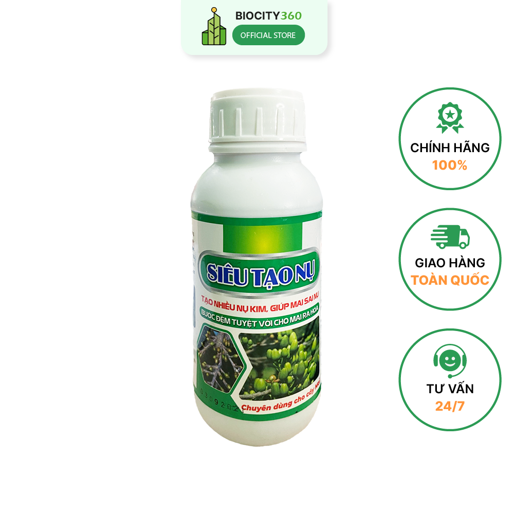Phân bón vi lượng siêu tạo nụ mai vàng 500ml
