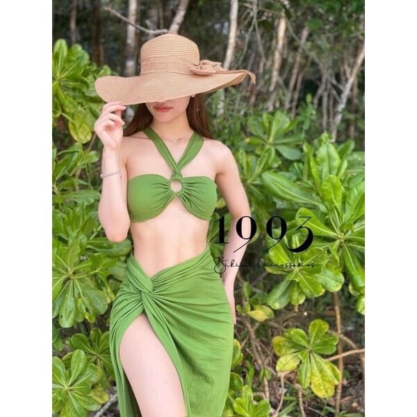 Set bikini 3 mảnh HNH cực hot kèm chân váy.
