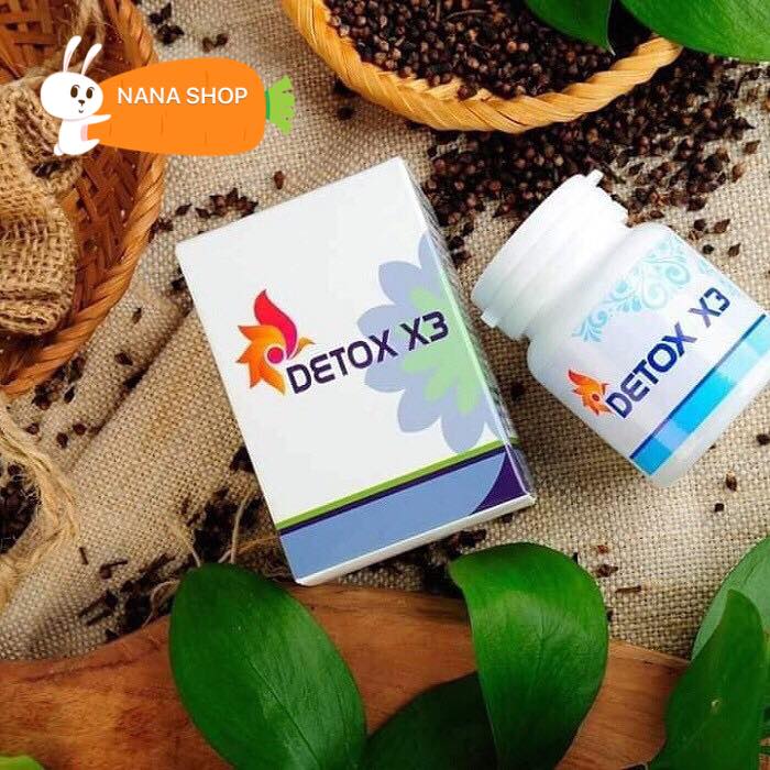 DETOX X3 GIẢM CÂN, GIẢM MỠ BỤNG CỰC NHANH