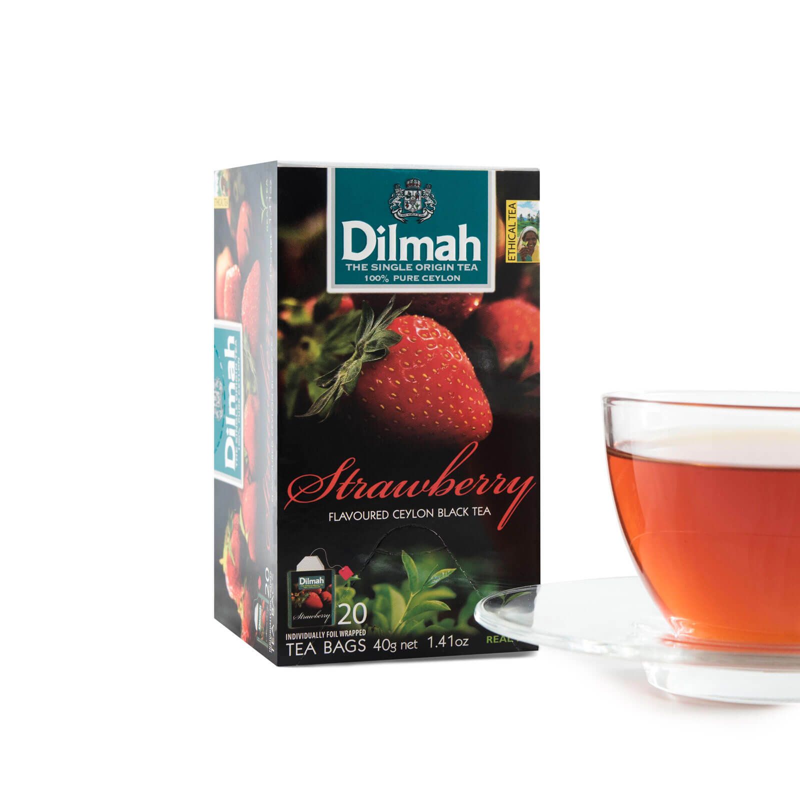 Trà Dilmah túi lọc hương dâu