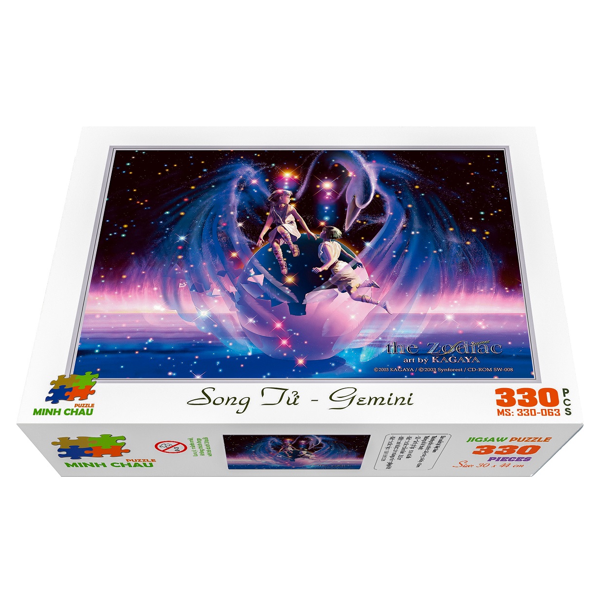 Bộ tranh xếp hình cao cấp 330 mảnh ghép – Song Tử
