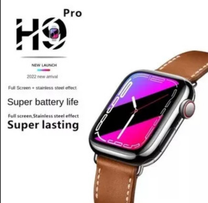 ( BẢN NHẬP KHẨU ) Đồng Hồ Thông Minh Bluetooth Seri 7 Watch 7 H9Pro -Đồng Hồ Thông Minh H9Pro NFC Bản Viền Thép Tràn Viền ,Thay Hình Nền Sạc Không Dây Nghe Gọi Trực Tiếp Đo Nhịp Tim, Ful Thông Báo Bảo Hành 12 Tháng
