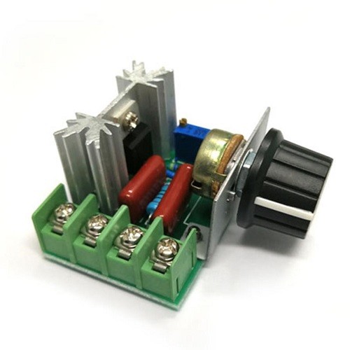 Mạch Dimmer Ac 2000W - Điều Chỉnh Tốc Độ Quạt, Trở Nhiệt, Đèn Sợi Đốt