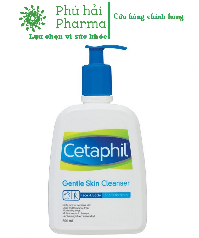Sữa rửa mặt Cetaphil - Chai 500ml