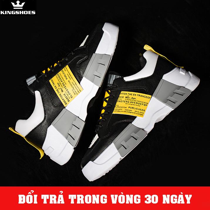 Giày Sneaker Nam Cao Cấp Phong Cách Hàn Quốc Mẫu Mới (Giá Siêu Sốc) - KINGSHOES (KS26)