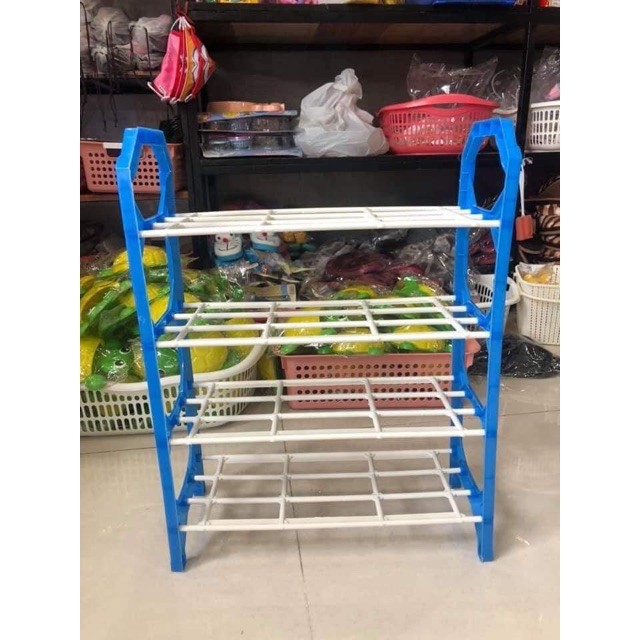 [HCM][ GIÁ SỈ ] - KỆ ĐỂ GIÀY DÉP 4 TẦNG TIỆN DỤNG