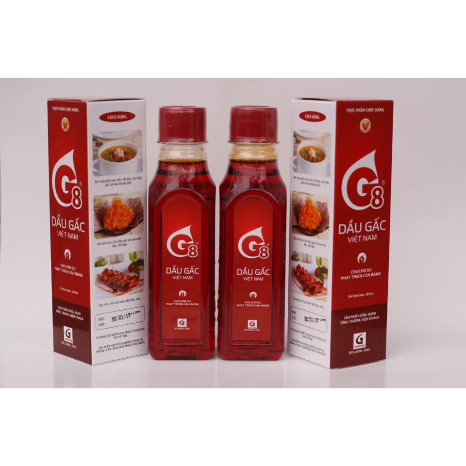 Dầu gấc việt nam g8 185ml
