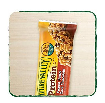 Bánh protein bar Nature Valley giàu dinh dưỡng, thay thế bữa sáng, đồ ăn vặt Granola chống đói (vị Socola Bơ Đậu Phộng cực ngon)