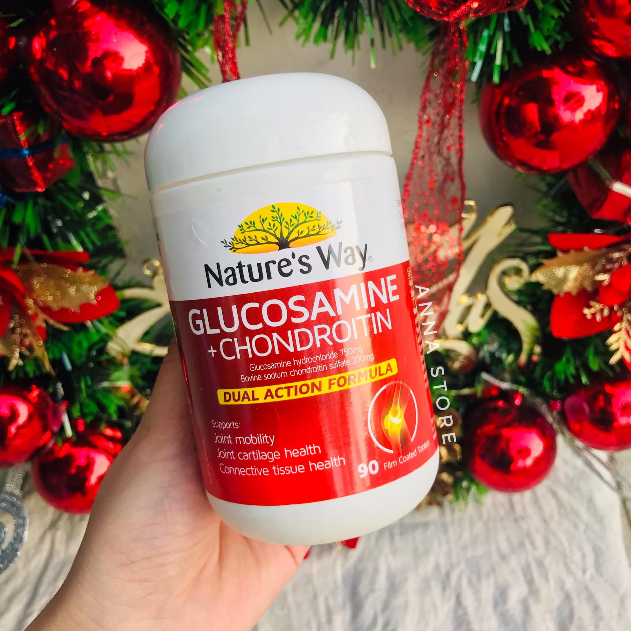 Viên uống sụn khớp - Nature’s Way Glucosamine Chondroitin
