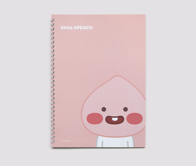 KAKAO FRIENDS/SPIRAL INDEX  NOTEBOOK size L SỔ XOẮN GÁY SIZE L APEACH/RYAN/MUZI/TUBE