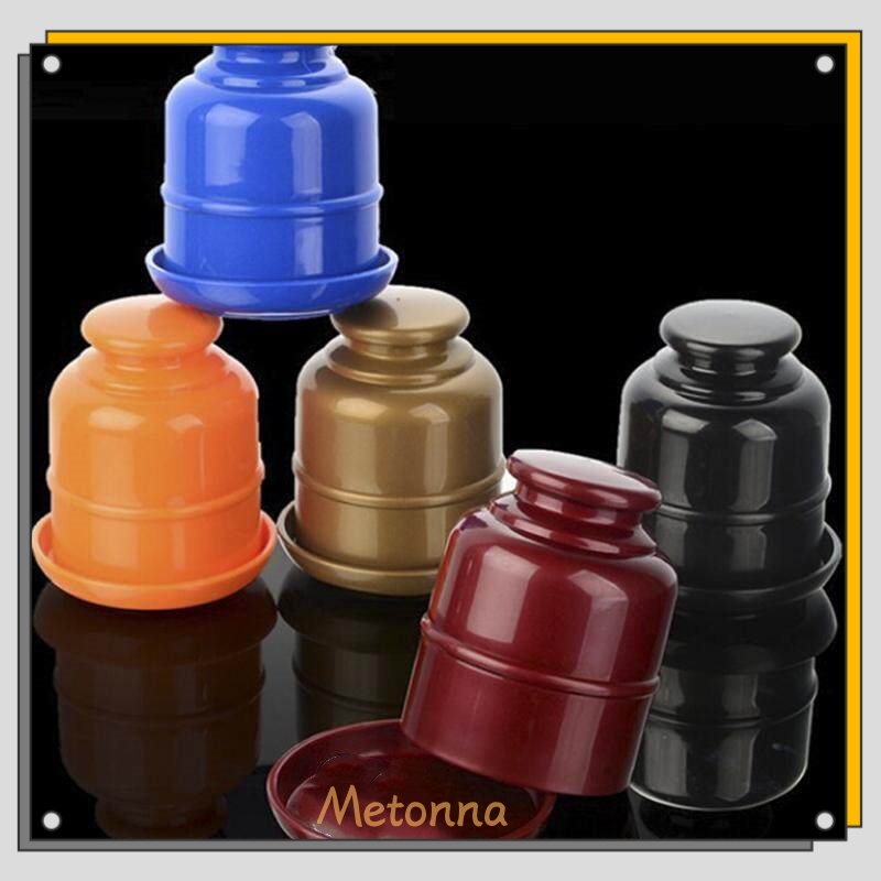 【Metonna】Cốc Xúc Xắc Cho Bữa Tiệc Metonabar Uống Hội Đồng Quản Trị, Hộp Xúc Xắc Trò Chơi Cờ Bạc, Với 5 D6 Xúc Xắc