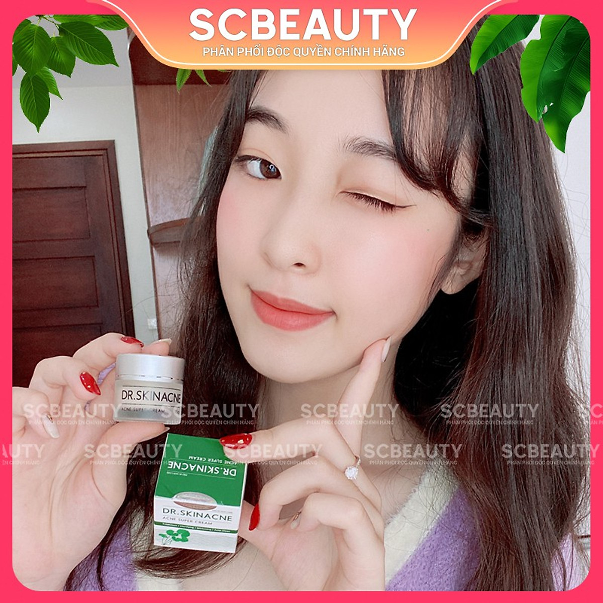 Kem chấm mụn cấp tốc - dr.skinacne hàng chính hãng - xóa mụn giảm thâm