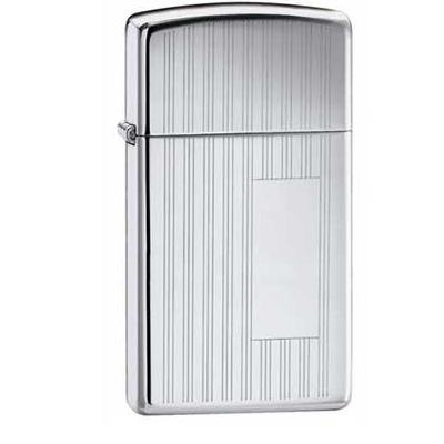 Zippo 1615 - zippo slim ribbon high polish chrome