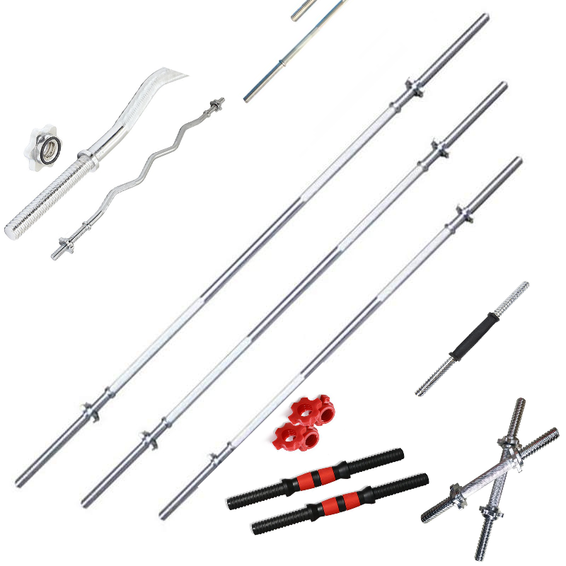 Thanh đòn dài đẩy tạ các loại 1m2, 1m5, 1m8 phi 25