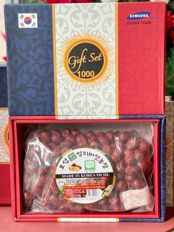 Táo đỏ khô hàn quốc loai thuong hang