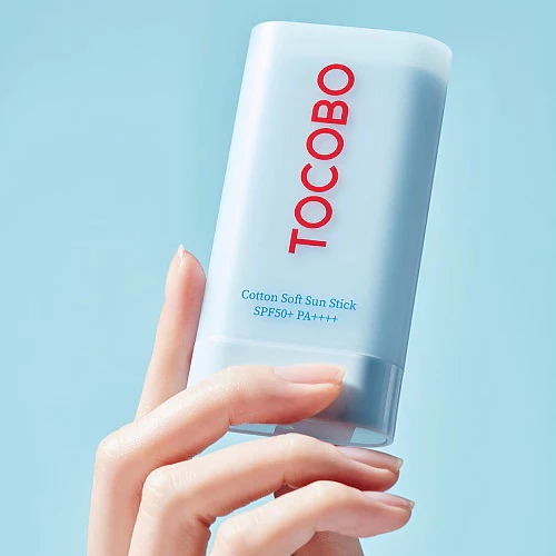 Thanh Lăn Chống Nắng Thuần Chay Tocobo Cotton Soft Sun Stick SPF50+ PA++++ 19g