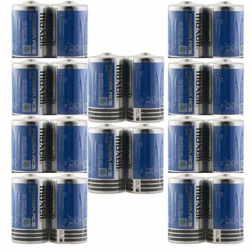 Pin đại d maxell r20 vỉ 2 viên - combo 10 vỉ pin đại maxell
