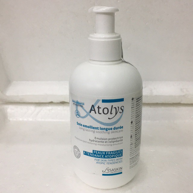 Atolys soin Emulsion 200ml viêm da cơ địa viêm da tiếp xúc da ngứa và khô do thời tiết cam kết hàng đúng mô tả chất lượng đảm bảo an toàn đến sức khỏe người sử dụng
